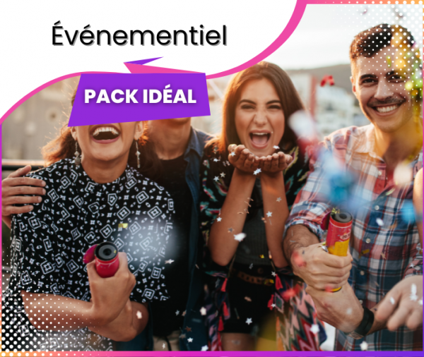 Pack Événementiel (Organisateurs d’Événements, Planners, Salles de Réception)